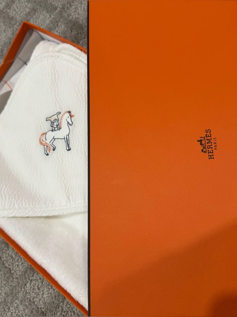 Hermes Cabriole Bath Towel 100% Cotton